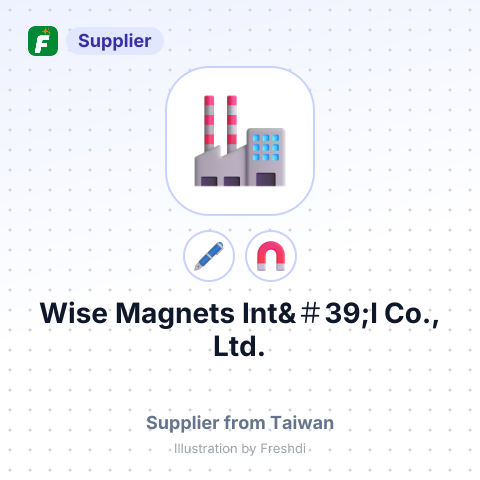 Wise Magnets Int&＃39;l Co., Ltd. – summary card, no photo uploaded yet