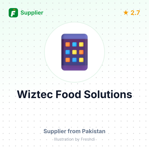 Wiztec Food Solutions – summary card, no photo uploaded yet