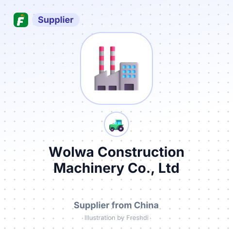 Wolwa Construction Machinery Co., Ltd – summary card, no photo uploaded yet