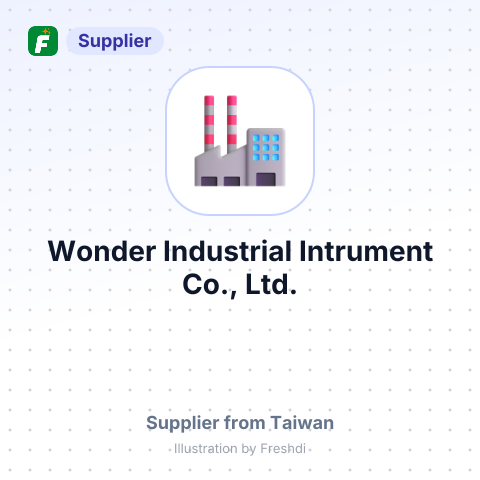 Wonder Industrial Intrument Co., Ltd. – summary card, no photo uploaded yet