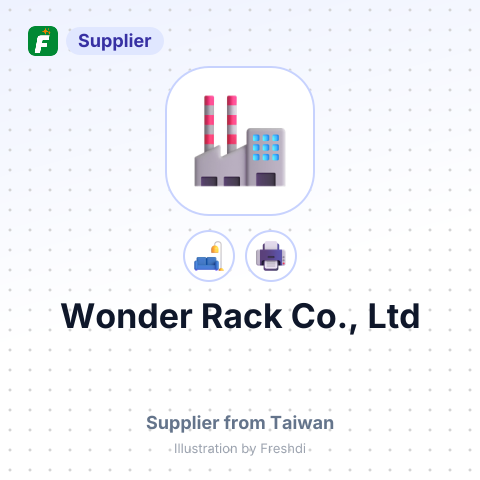Wonder Rack Co., Ltd – summary card, no photo uploaded yet