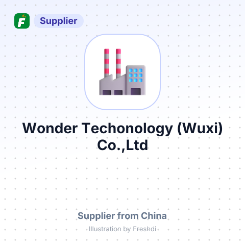 Wonder Techonology (Wuxi) Co.,Ltd – summary card, no photo uploaded yet