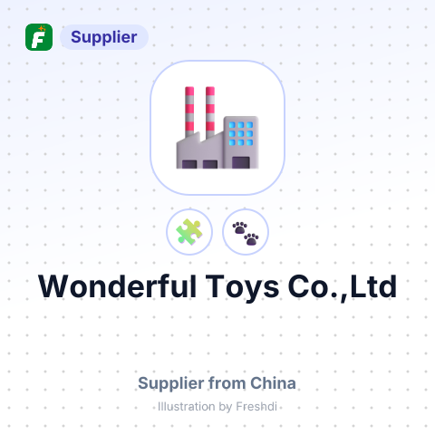 Wonderful Toys Co.,Ltd – summary card, no photo uploaded yet