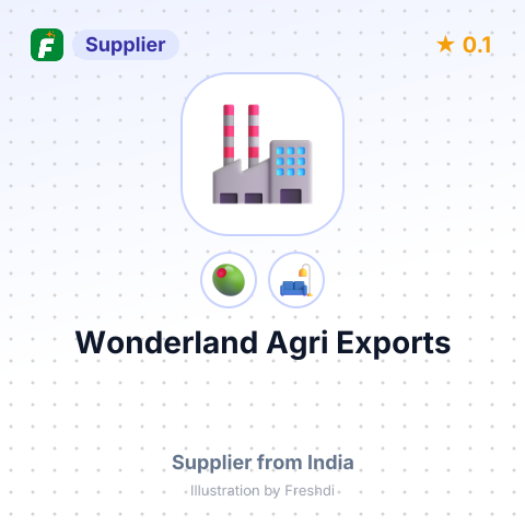 Wonderland Agri Exports  – summary card, no photo uploaded yet