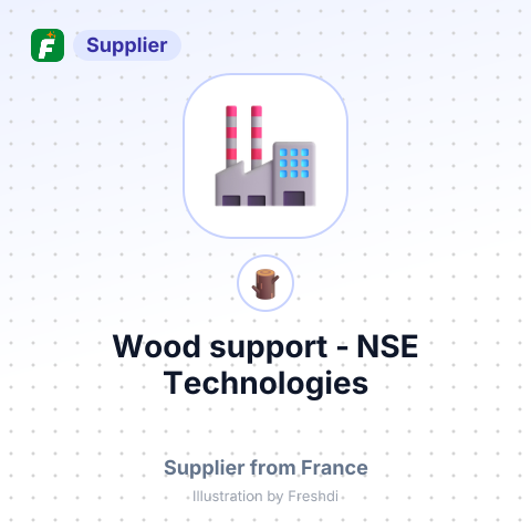 Wood support - NSE Technologies – summary card, no photo uploaded yet