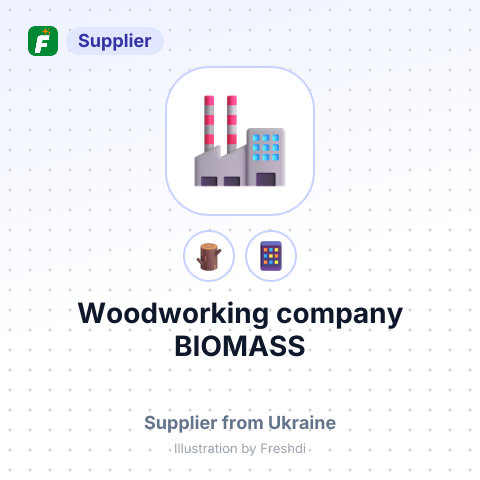 Woodworking company BIOMASS – summary card, no photo uploaded yet