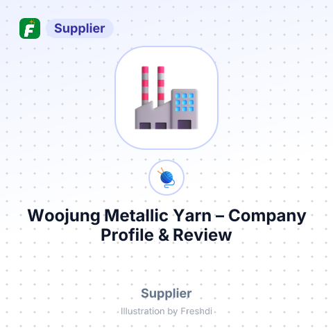 Woojung Metallic Yarn – summary card, no photo uploaded yet