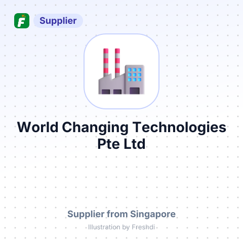 World Changing Technologies Pte Ltd – summary card, no photo uploaded yet