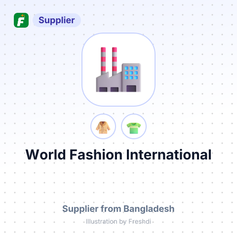 World Fashion International – summary card, no photo uploaded yet