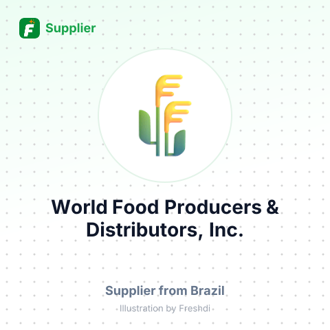 World Food Producers & Distributors, Inc. – summary card, no photo uploaded yet
