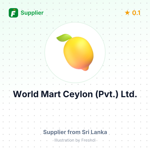 World Mart Ceylon (Pvt.) Ltd.  – summary card, no photo uploaded yet