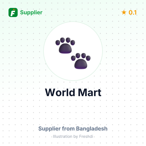 World Mart  – summary card, no photo uploaded yet