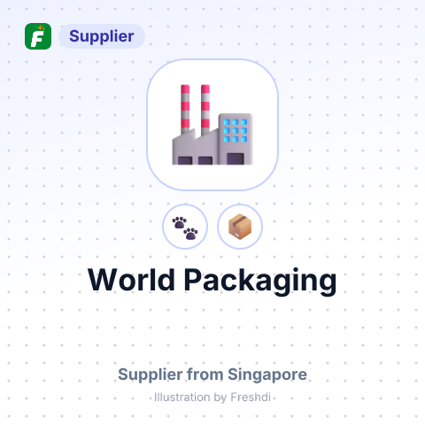 World Packaging – summary card, no photo uploaded yet