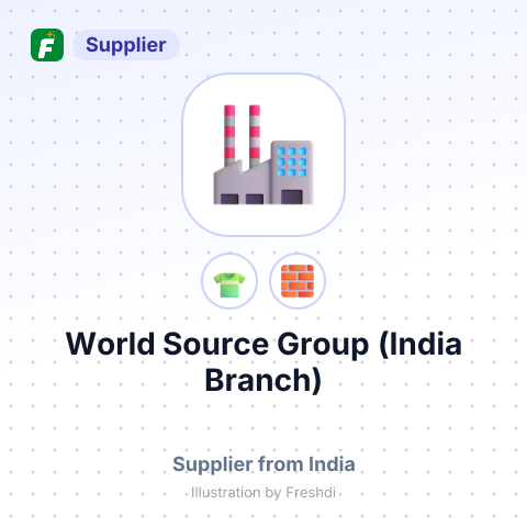 World Source Group (India Branch) – summary card, no photo uploaded yet