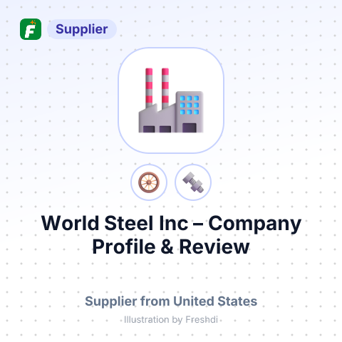 World Steel Inc – summary card, no photo uploaded yet