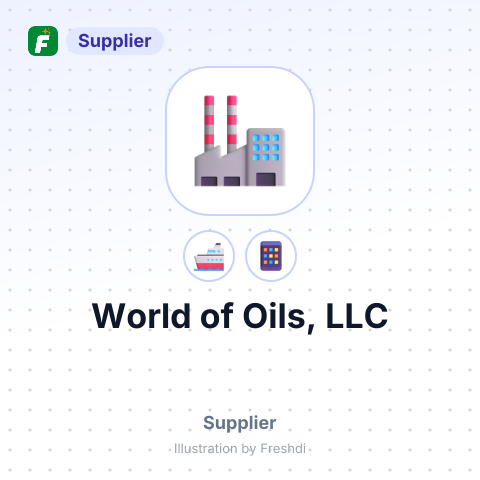 World of Oils, LLC – summary card, no photo uploaded yet