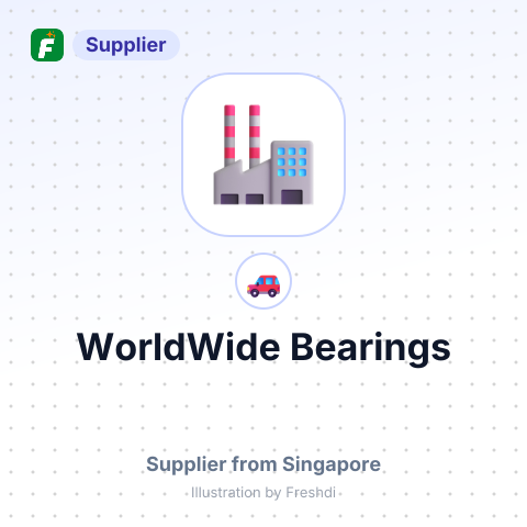 WorldWide Bearings – summary card, no photo uploaded yet