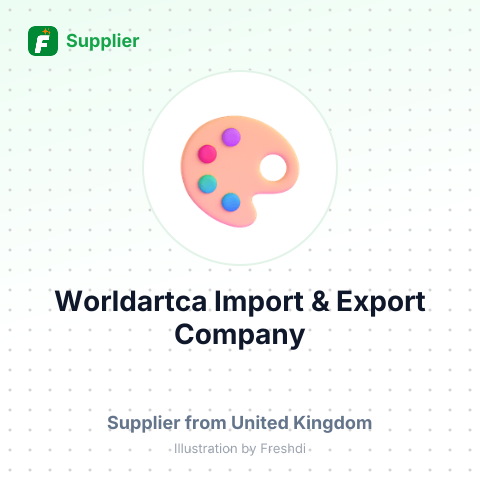 Worldartca Import & Export Company – summary card, no photo uploaded yet