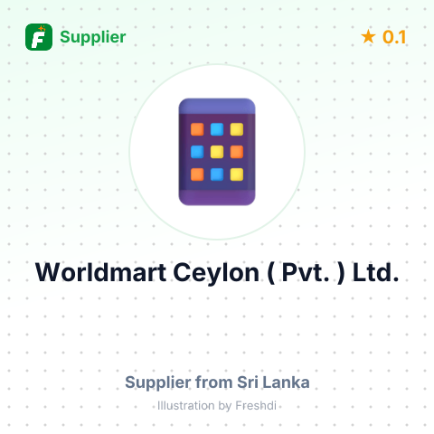 Worldmart Ceylon ( Pvt. ) Ltd.  – summary card, no photo uploaded yet