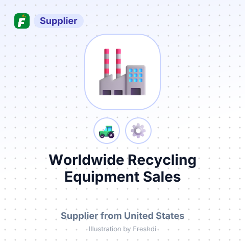 Worldwide Recycling Equipment Sales – summary card, no photo uploaded yet