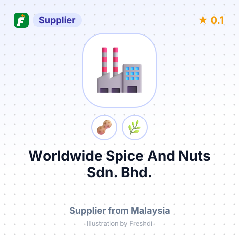 Worldwide Spice And Nuts Sdn. Bhd.  – summary card, no photo uploaded yet