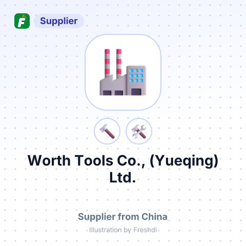 Worth Tools Co., (Yueqing) Ltd. – summary card, no photo uploaded yet