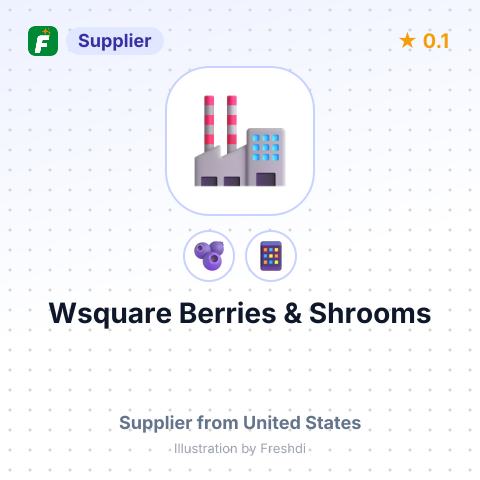 Wsquare Berries & Shrooms  – summary card, no photo uploaded yet