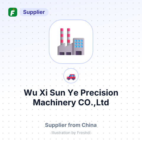Wu Xi Sun Ye Precision Machinery CO.,Ltd – summary card, no photo uploaded yet