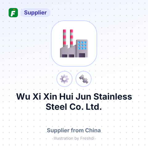 Wu Xi Xin Hui Jun Stainless Steel Co.,Ltd. – summary card, no photo uploaded yet
