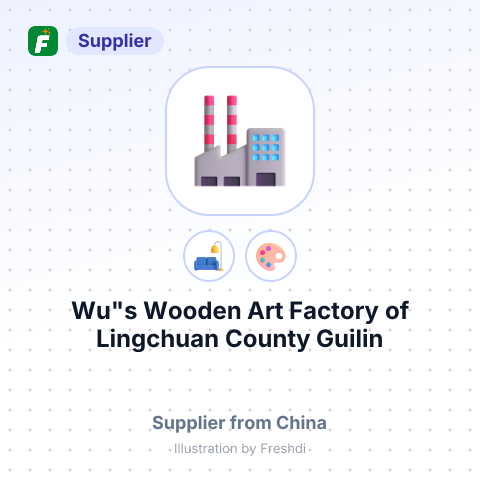 Wu"s Wooden Art Factory of Lingchuan County Guilin – summary card, no photo uploaded yet