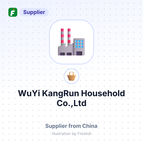WuYi KangRun Household Co.,Ltd – summary card, no photo uploaded yet