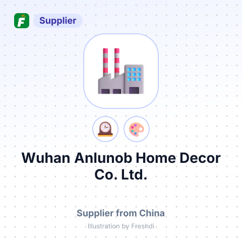 Wuhan Anlunob Home Decor Co., Ltd. – summary card, no photo uploaded yet