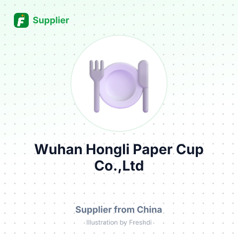 Wuhan Hongli Paper Cup Co.,Ltd – summary card, no photo uploaded yet