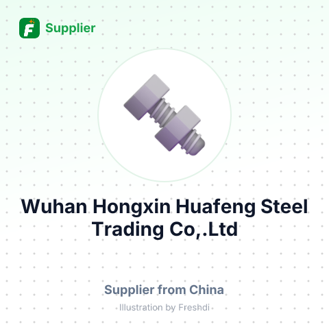Wuhan Hongxin Huafeng Steel Trading Co,.Ltd – summary card, no photo uploaded yet