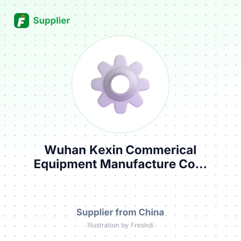 Wuhan Kexin Commerical Equipment Manufacture Co... – summary card, no photo uploaded yet