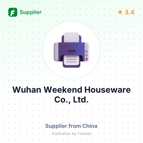 Wuhan Weekend Houseware Co., Ltd. – summary card, no photo uploaded yet