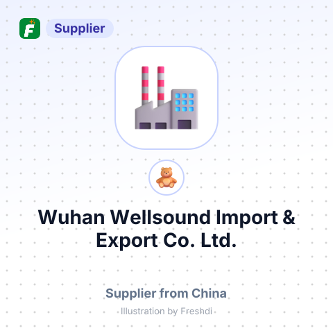 Wuhan Wellsound Import & Export Co. Ltd. – summary card, no photo uploaded yet