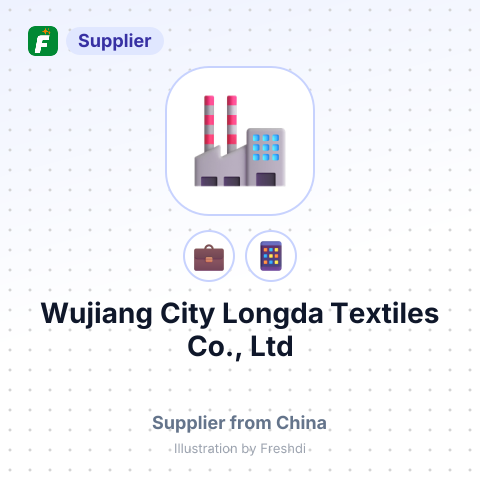 Wujiang City Longda Textiles Co., Ltd – summary card, no photo uploaded yet