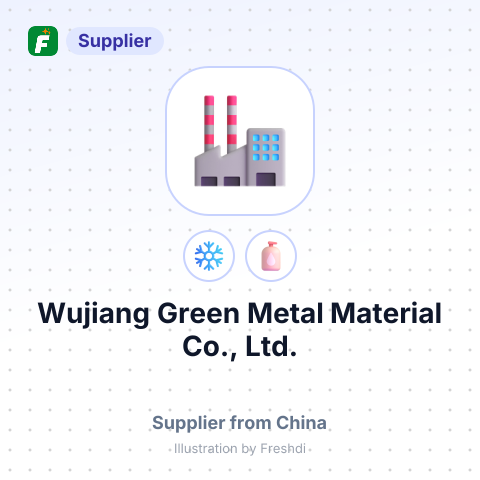 Wujiang Green Metal Material Co., Ltd. – summary card, no photo uploaded yet
