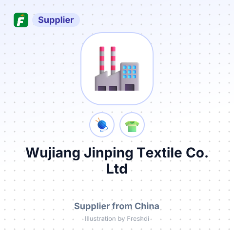 Wujiang Jinping Textile Co.,Ltd – summary card, no photo uploaded yet