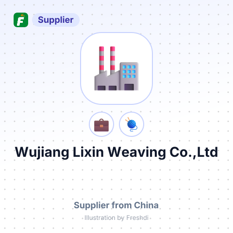 Wujiang Lixin Weaving Co.,Ltd – summary card, no photo uploaded yet