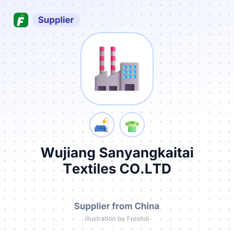 Wujiang Sanyangkaitai Textiles CO.LTD – summary card, no photo uploaded yet
