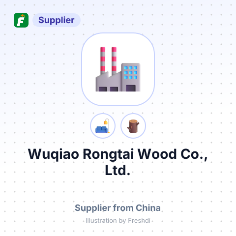 Wuqiao Rongtai Wood Co., Ltd. – summary card, no photo uploaded yet