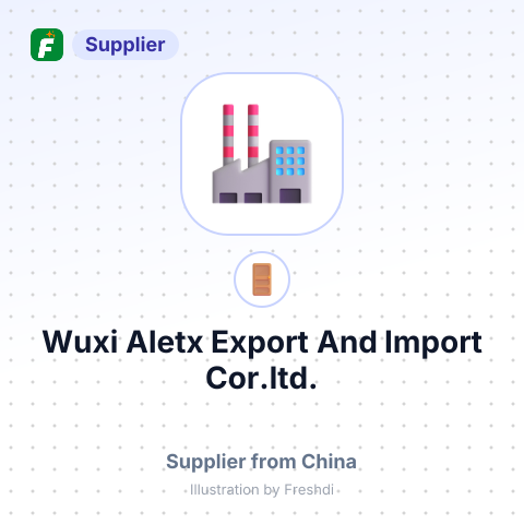 Wuxi Aletx Export And Import Cor.ltd. – summary card, no photo uploaded yet