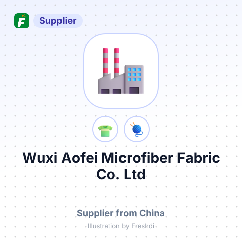 Wuxi Aofei Microfiber Fabric Co., Ltd – summary card, no photo uploaded yet