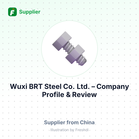 Wuxi BRT Steel Co., Ltd. – summary card, no photo uploaded yet