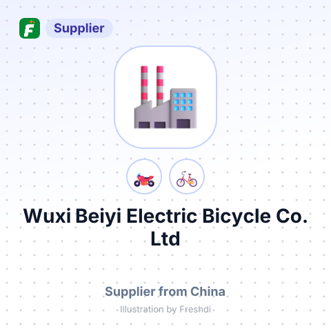 Wuxi Beiyi Electric Bicycle Co.,Ltd – summary card, no photo uploaded yet