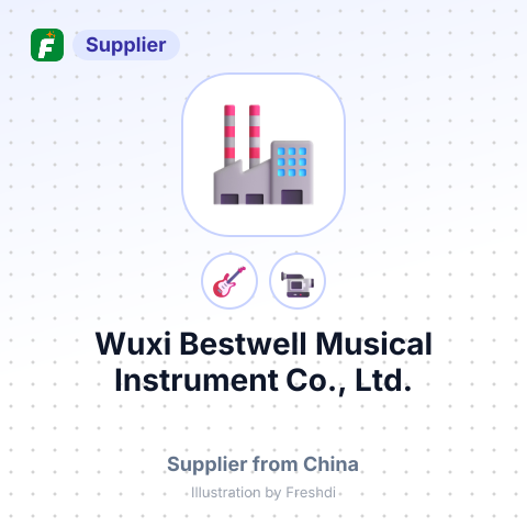Wuxi Bestwell Musical Instrument Co., Ltd. – summary card, no photo uploaded yet