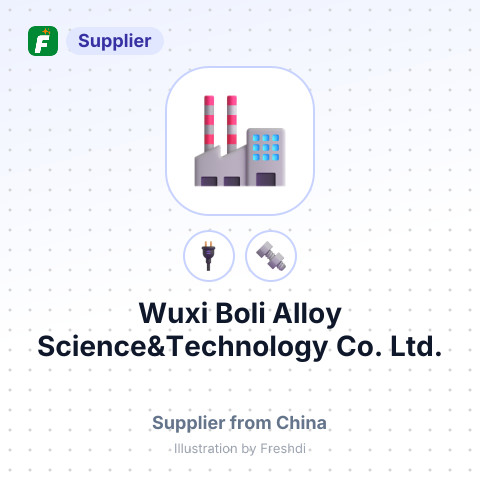 Wuxi Boli Alloy Science&Technology Co.,Ltd. – summary card, no photo uploaded yet