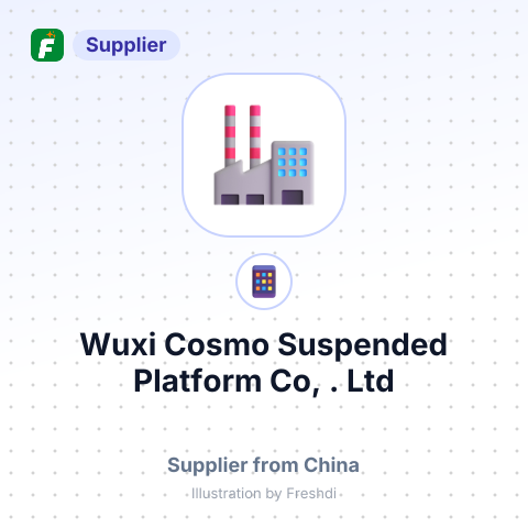 Wuxi Cosmo Suspended Platform Co, . Ltd – summary card, no photo uploaded yet